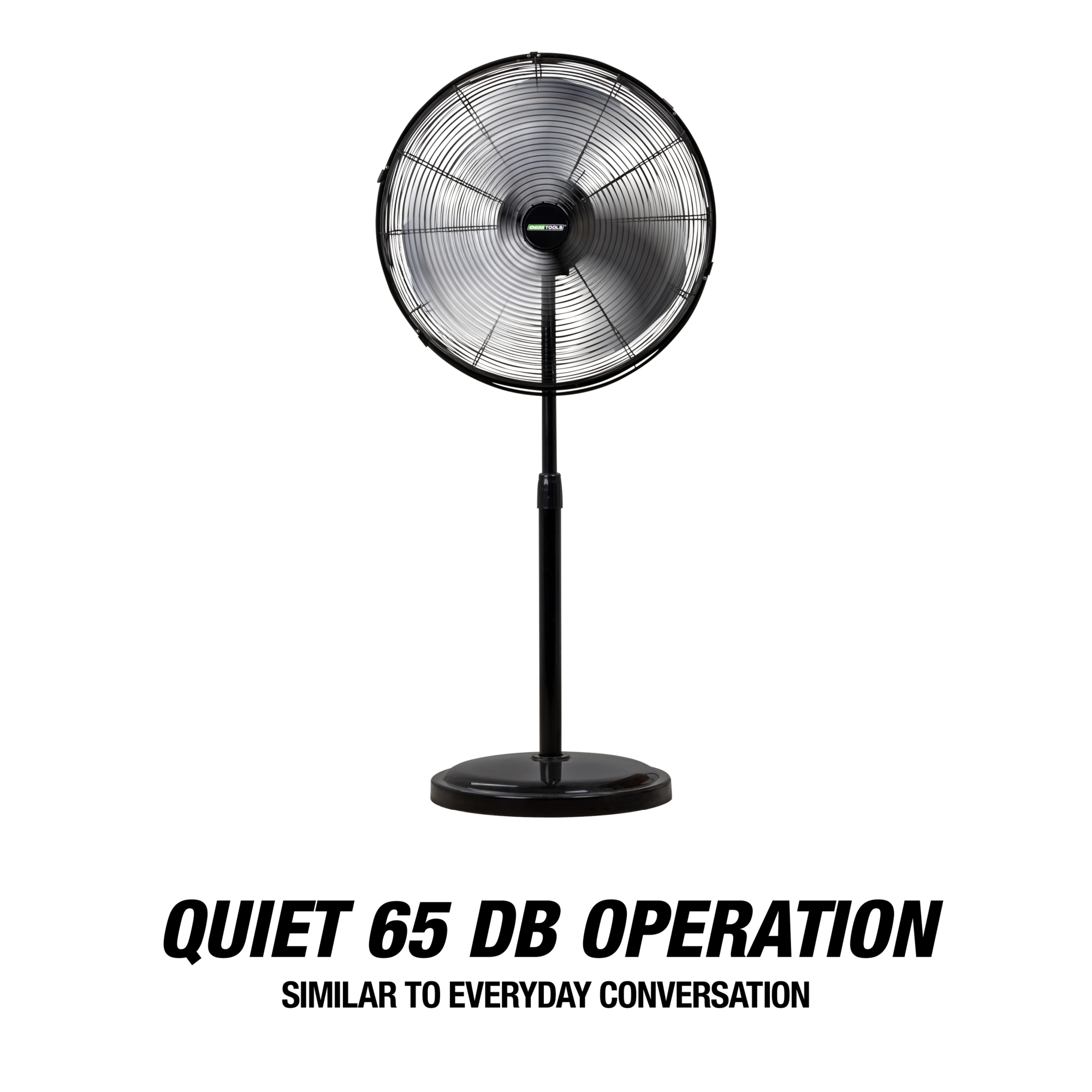 OEMTOOLS 20 Inch Pedestal Fan with Oscillation, 34887